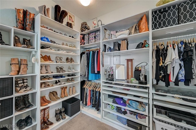 10840 Rosin Jaw St, Las Vegas, NV 89183 - walk in closet featuring carpet floors