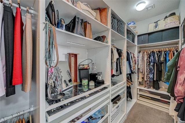 10840 Rosin Jaw St, Las Vegas, NV 89183 - spacious closet with carpet flooring and visible vents