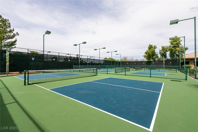 7416 Redhead Dr, North Las Vegas, NV 89084 - view of tennis court with community basketball court