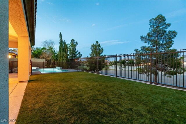 7416 Redhead Dr, North Las Vegas, NV 89084 - view of fenced backyard