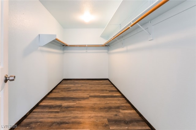 5217 Cold River Ave, Las Vegas, NV 89130 - spacious closet with wood finished floors