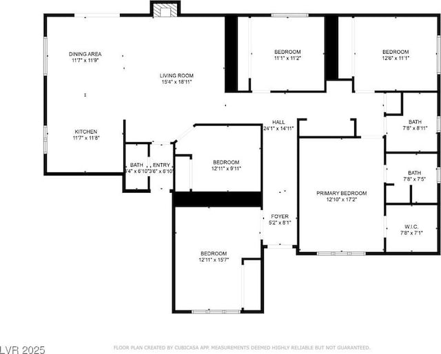 2204 Monterey Ave, Las Vegas, NV 89104 - property floor plan