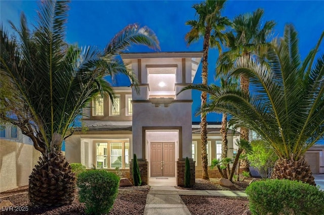 10550 Patrington Ct, Las Vegas, NV 89183 - view of front facade with stucco siding