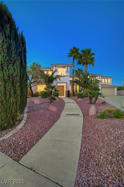 10550 Patrington Ct, Las Vegas, NV 89183 - mediterranean / spanish home featuring stucco siding