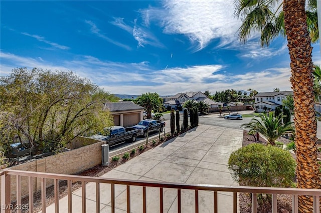 10550 Patrington Ct, Las Vegas, NV 89183 - view of patio featuring a residential view and fence