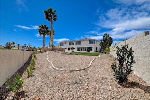 10550 Patrington Ct, Las Vegas, NV 89183 - rear view of property featuring a fenced backyard and stucco siding