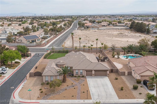 5815 Pristine Falls Ave, Las Vegas, NV 89131 - aerial perspective of suburban area