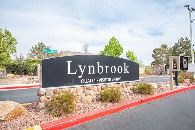 5815 Pristine Falls Ave, Las Vegas, NV 89131 - view of community sign
