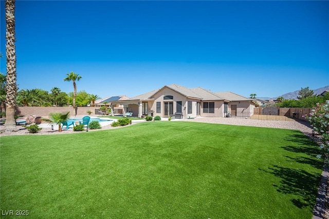 5815 Pristine Falls Ave, Las Vegas, NV 89131 - rear view of property featuring a patio