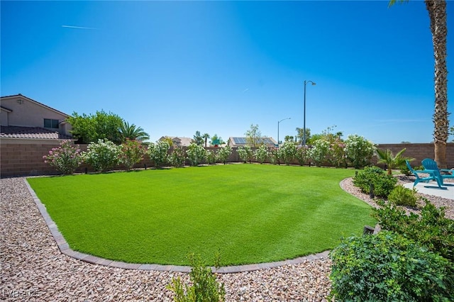 5815 Pristine Falls Ave, Las Vegas, NV 89131 - view of yard featuring a patio area