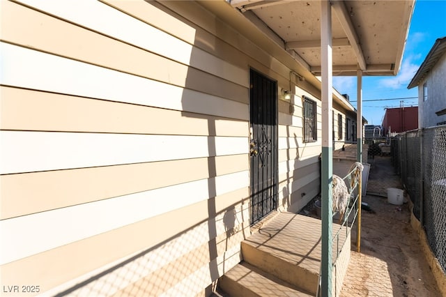 view of home's exterior