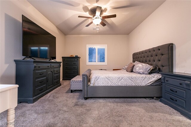 10125 Sequoia Falls Pl, Las Vegas, NV 89149 - carpeted bedroom with ceiling fan