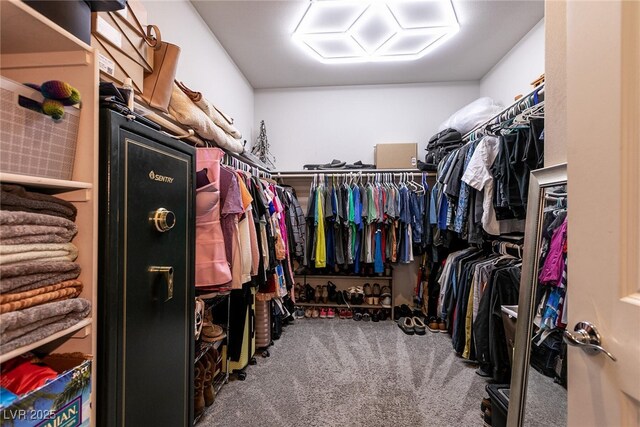 10125 Sequoia Falls Pl, Las Vegas, NV 89149 - walk in closet featuring carpet