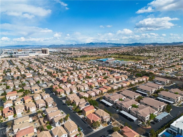 6790 Gold Yarrow St, Las Vegas, NV 89148 - view of property location with a mountain backdrop and nearby suburban area
