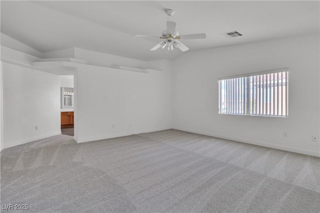 6790 Gold Yarrow St, Las Vegas, NV 89148 - carpeted spare room featuring a ceiling fan and baseboards