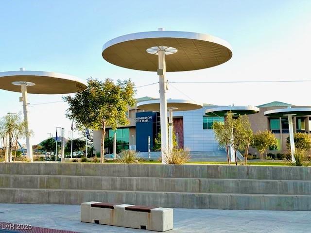 view of community