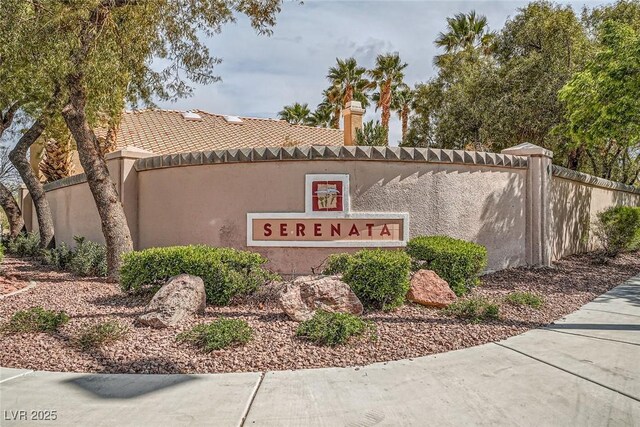 9532 Calico Garden Ave, Las Vegas, NV 89134 - view of community / neighborhood sign