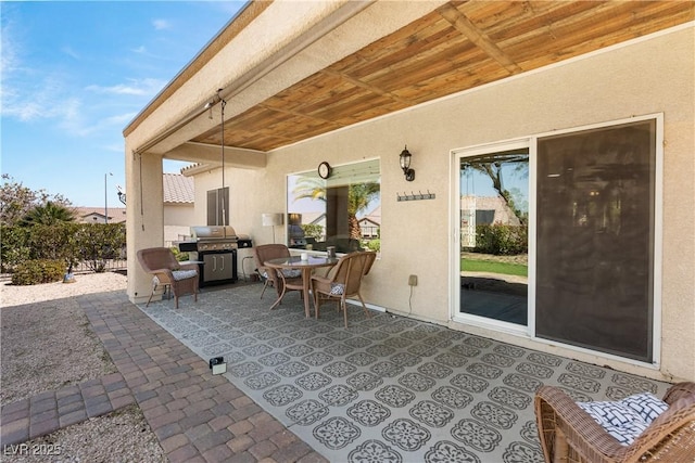 2606 Crested Butte St, Henderson, NV 89052 - view of patio / terrace with a grill