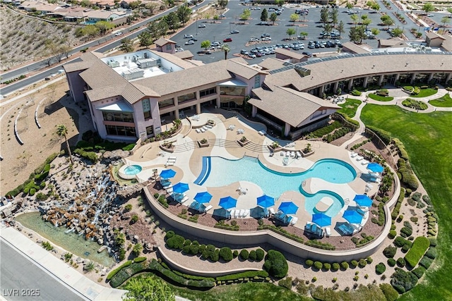 2606 Crested Butte St, Henderson, NV 89052 - birds eye view of property