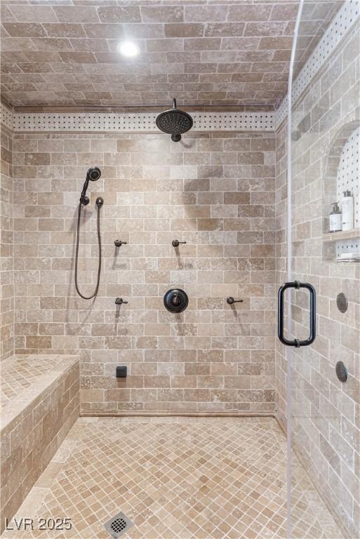 full bath featuring a stall shower