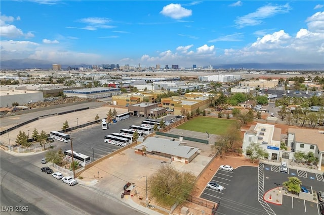 bird's eye view featuring a view of city