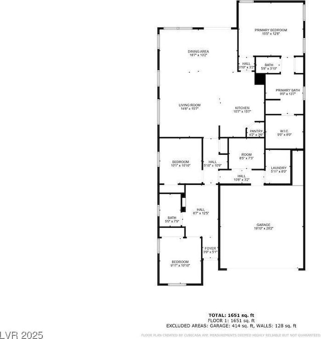 4032 Little Bay Ave, North Las Vegas, NV 89081 - property floor plan