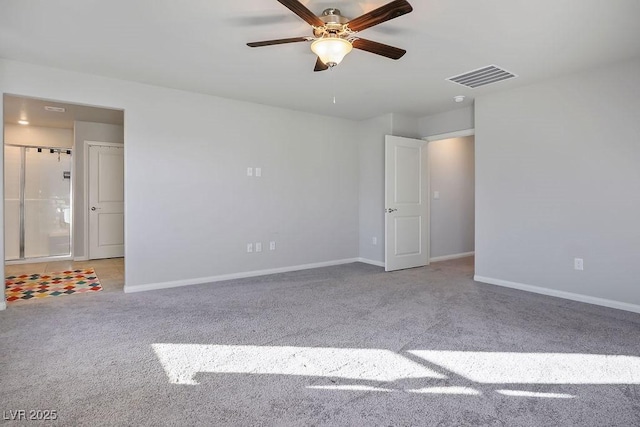 9871 Magnus Ct, Las Vegas, NV 89178 - empty room featuring ceiling fan, carpet floors, and baseboards