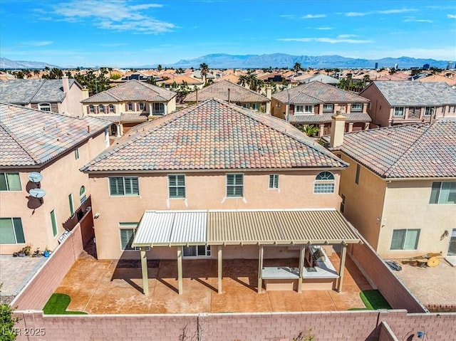 6335 Mount Eden Ave, Las Vegas, NV 89139 - aerial perspective of suburban area with mountains