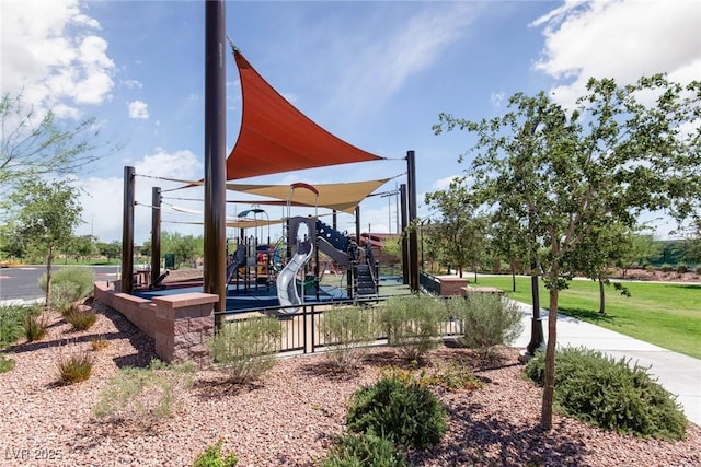 view of community playground