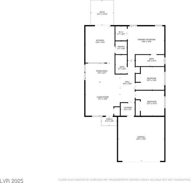 5033 Wild Buffalo Ave, Las Vegas, NV 89131 - floor plan