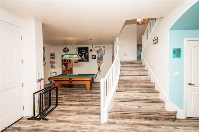 1017 Fairbury St, Henderson, NV 89052 - game room with billiards and light wood-style floors
