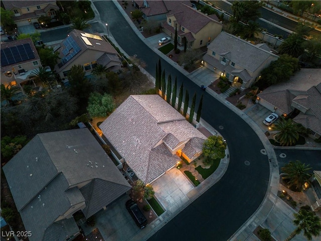 1501 Via Salaria Ct, Henderson, NV 89052 - aerial overview of property's location with nearby suburban area