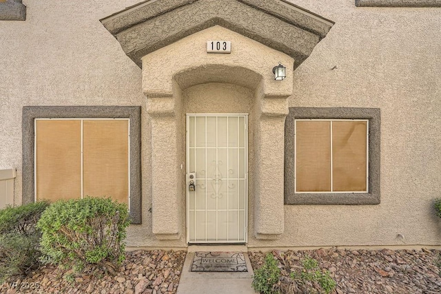 view of property entrance