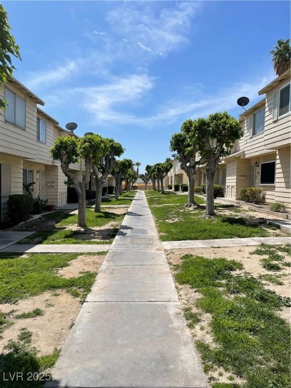 surrounding community with a residential view