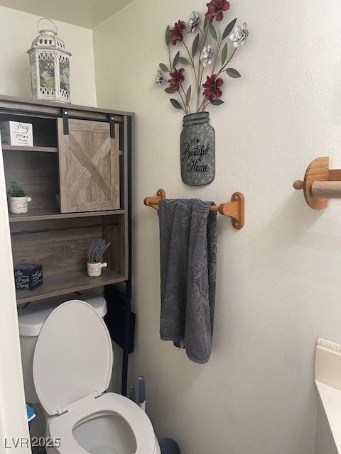 bathroom with toilet