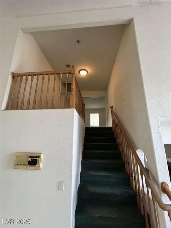 view of stairs