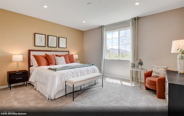 312 Parawan St Lot 12, Henderson, NV 89015 - carpeted bedroom featuring baseboards and recessed lighting