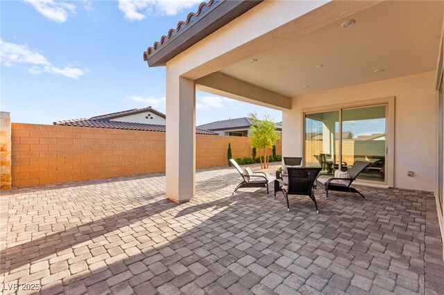 31 Autumn Palm Ave, Henderson, NV 89011 - view of patio / terrace featuring fence