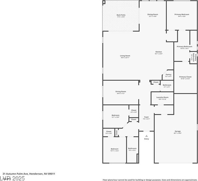 31 Autumn Palm Ave, Henderson, NV 89011 - home floor plan
