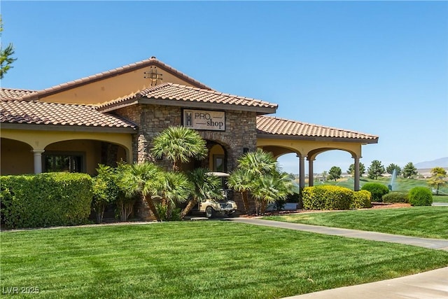 5224 E San Palo Dr, Pahrump, NV 89061 - view of home's community featuring a yard