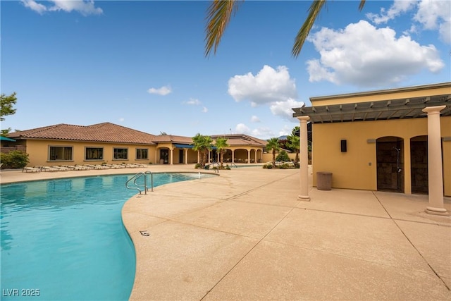 5224 E San Palo Dr, Pahrump, NV 89061 - community pool with a patio