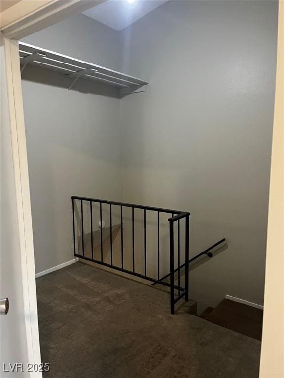 2541 Love St, Las Vegas, NV 89121 - stairway featuring carpet
