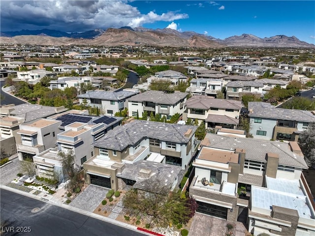 10 Sugarberry Ln, Las Vegas, NV 89135 - aerial perspective of suburban area with mountains