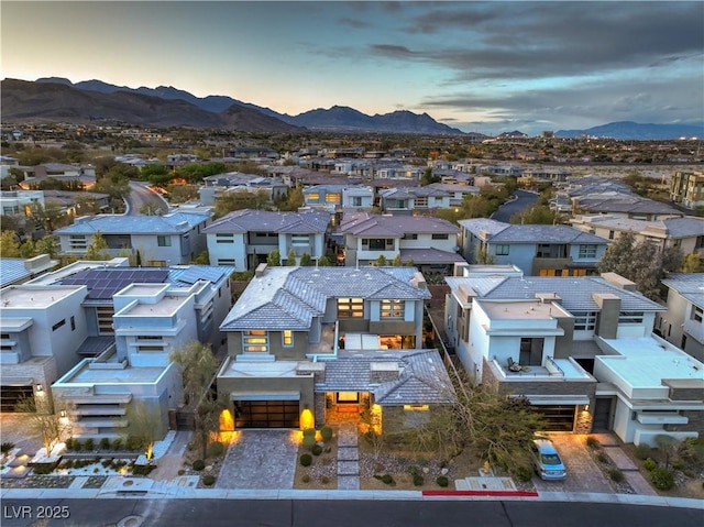 10 Sugarberry Ln, Las Vegas, NV 89135 - aerial perspective of suburban area featuring mountains