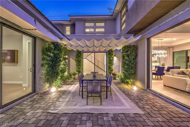 10 Sugarberry Ln, Las Vegas, NV 89135 - view of patio / terrace featuring outdoor dining space