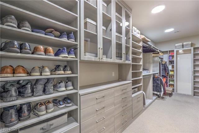 10 Sugarberry Ln, Las Vegas, NV 89135 - spacious closet featuring carpet flooring