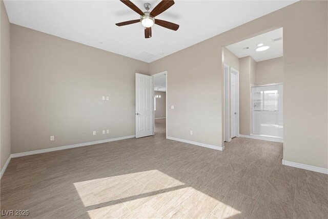732 Rosewater Dr, Henderson, NV 89011 - spare room featuring ceiling fan and baseboards