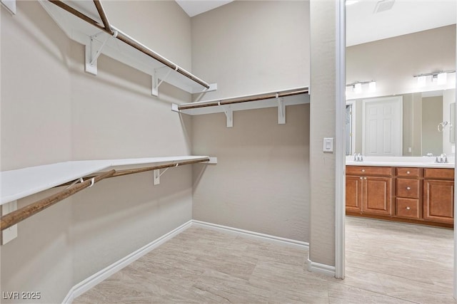 732 Rosewater Dr, Henderson, NV 89011 - spacious closet with a sink