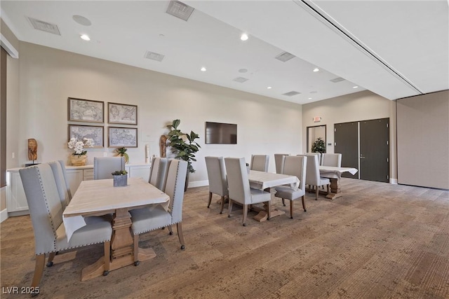 732 Rosewater Dr, Henderson, NV 89011 - dining area featuring recessed lighting and baseboards
