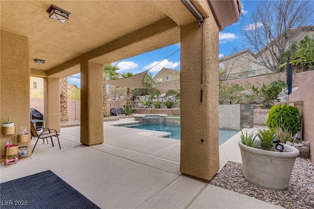 651 Penshaw Bridge Ave, Las Vegas, NV 89178 - fenced backyard featuring a patio